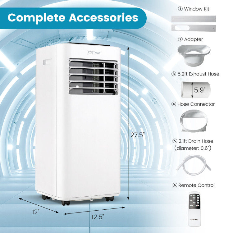 Dual BTU Portable Air Conditioner