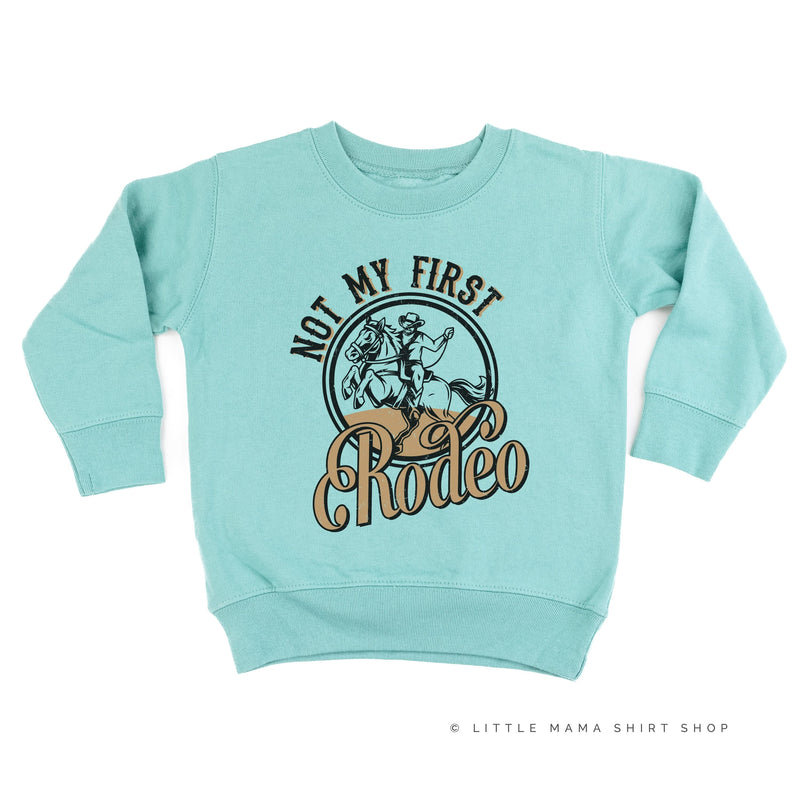 Not My First Rodeo - Distressed Design - Child Sweater