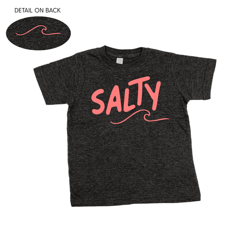 Salty w/ Wave (f&bd) - Child Tee