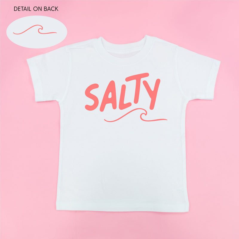 Salty w/ Wave (f&bd) - Child Tee