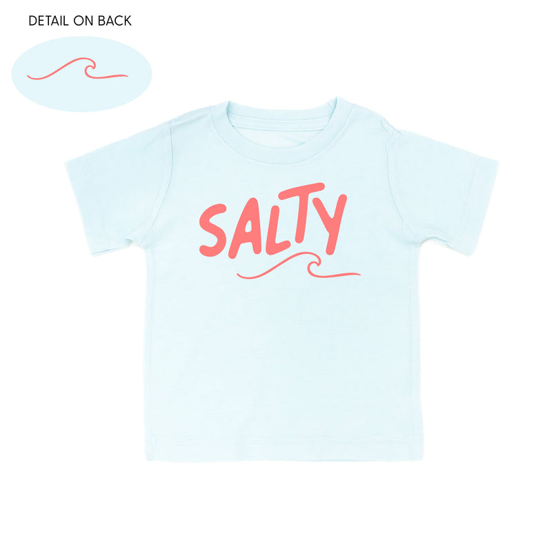 Salty w/ Wave (f&bd) - Child Tee