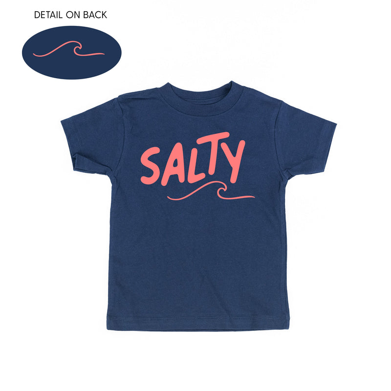 Salty w/ Wave (f&bd) - Child Tee