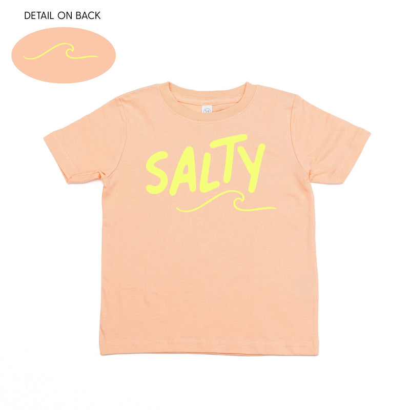 Salty w/ Wave (f&bd) - Child Tee