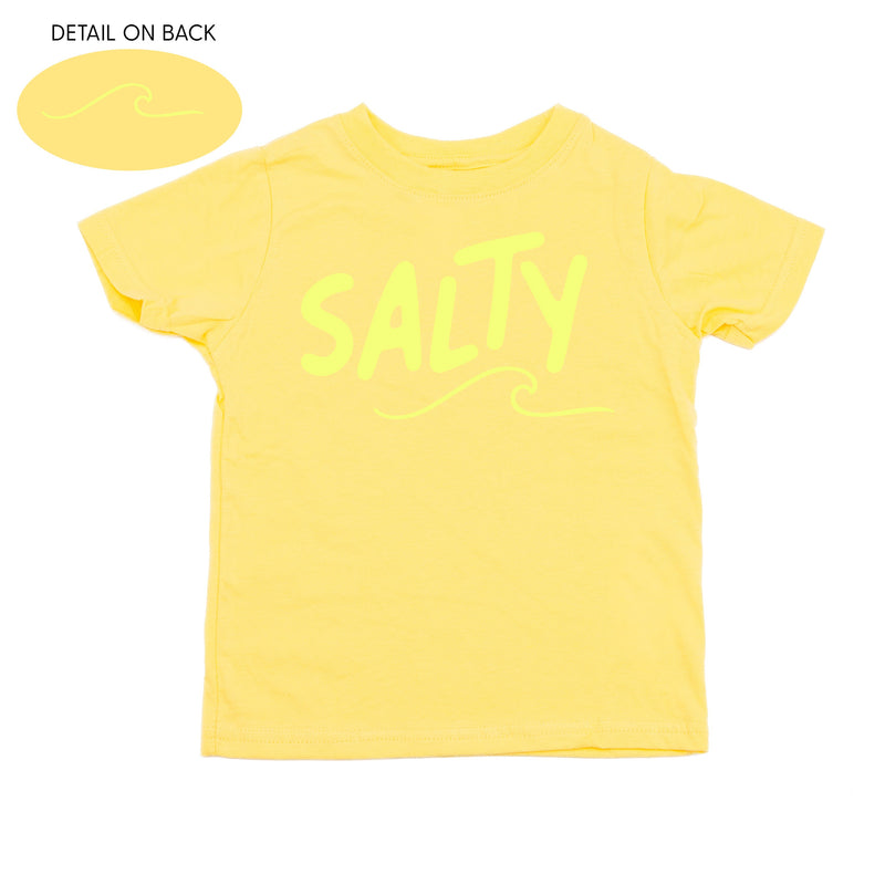 Salty w/ Wave (f&bd) - Child Tee