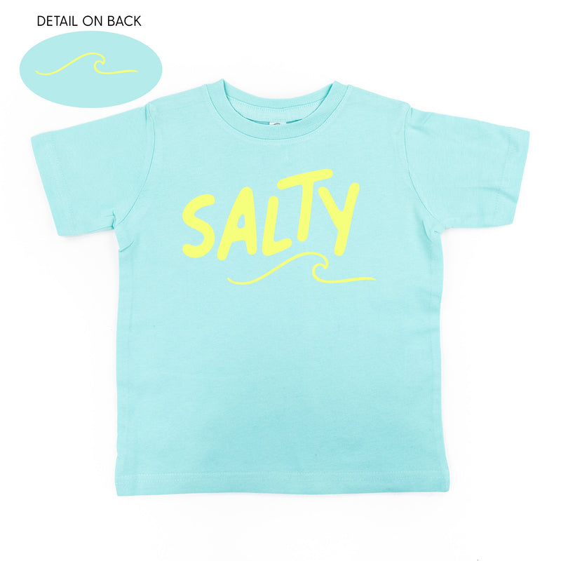 Salty w/ Wave (f&bd) - Child Tee