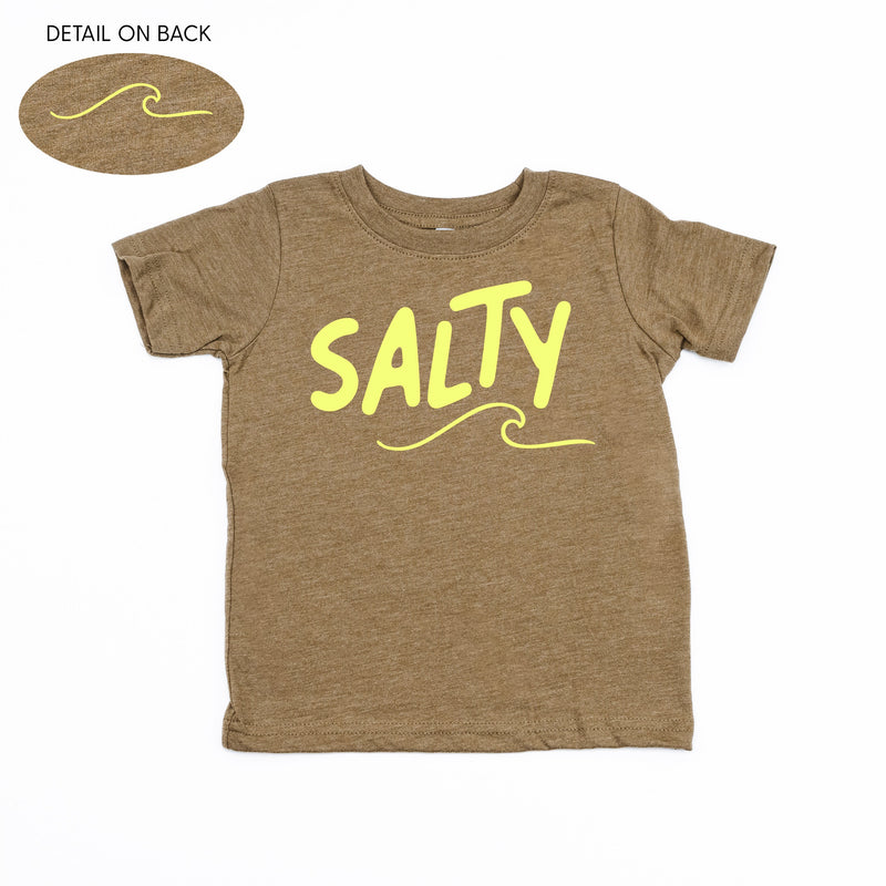 Salty w/ Wave (f&bd) - Child Tee