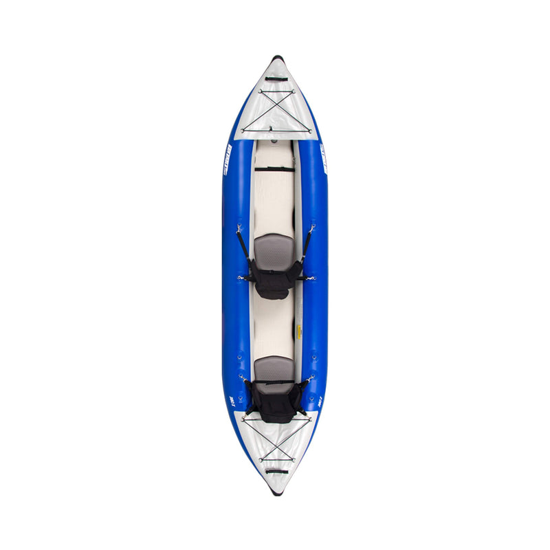 Sea Eagle 380X Explorer 3-Person Inflatable Kayak With Large Removable Rear Center Skeg [380XK] (SAK97562)