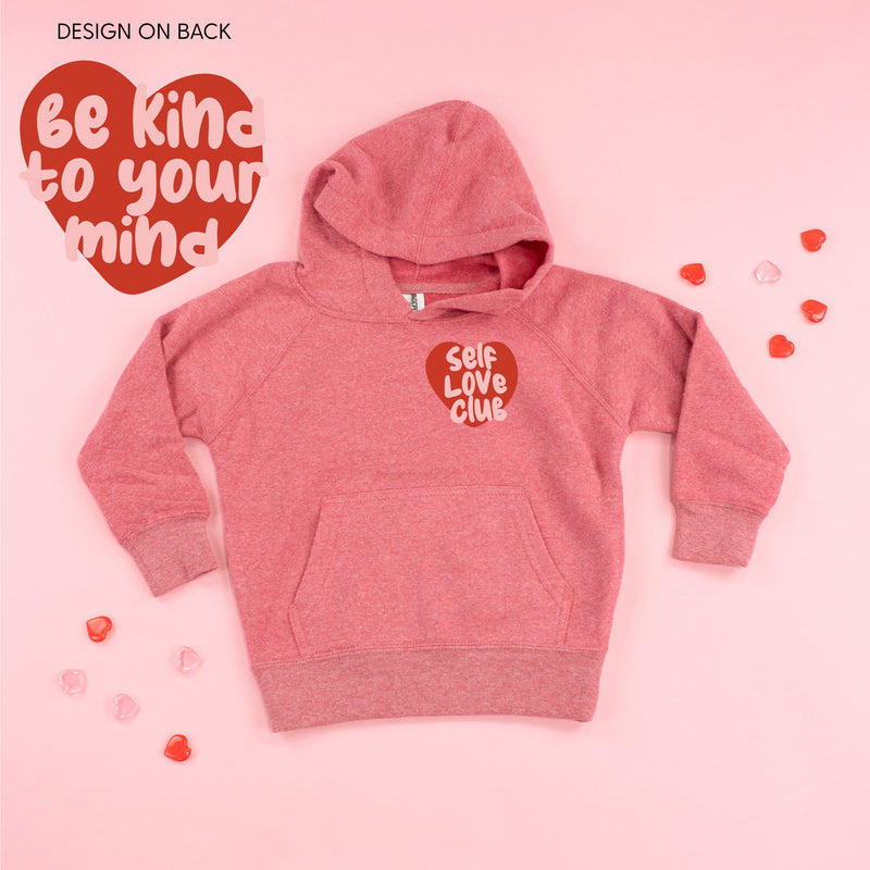 Self Love Club - Be Kind To Your Mind - Child Hoodie