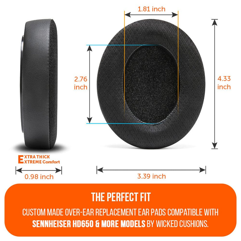 Sennheiser HD6XX & HD600 Gel Earpads - WC FreeZe HD