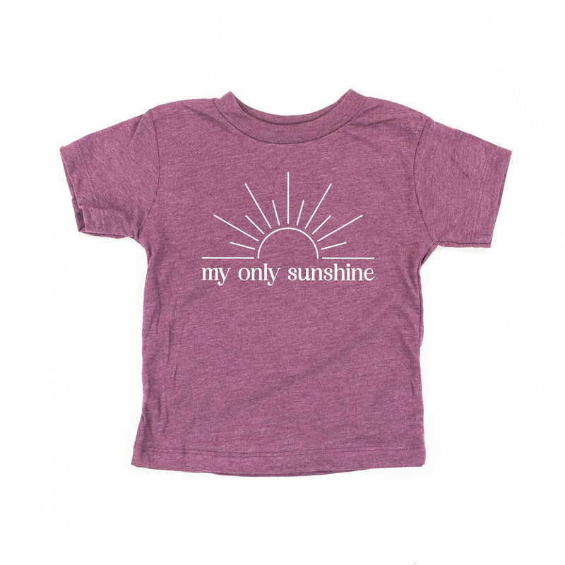 My Only Sunshine w/ Full Sun on Back - Child Tee
