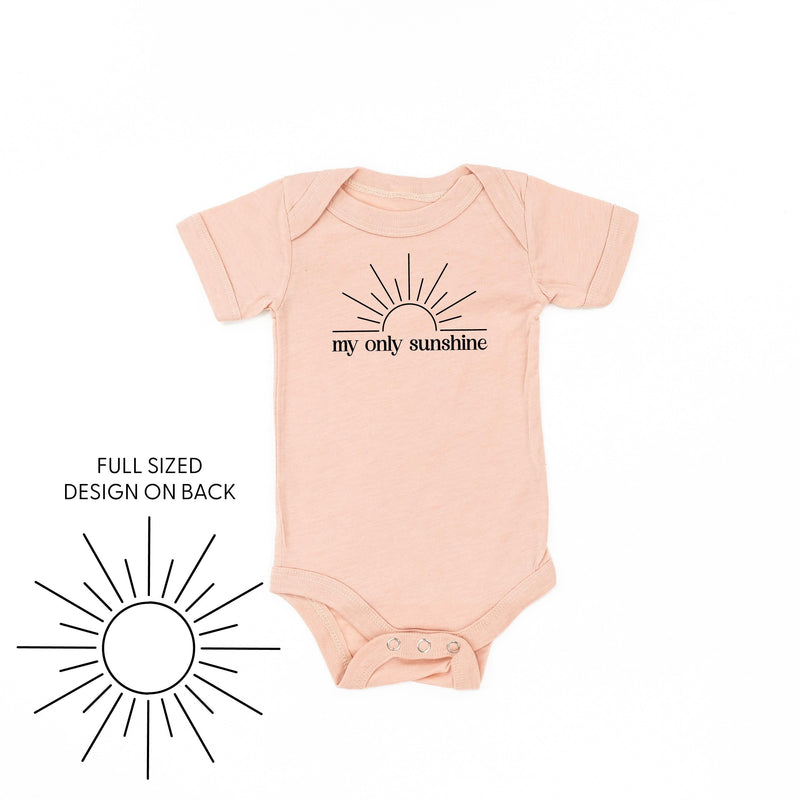 My Only Sunshine w/ Full Sun on Back - Child Tee