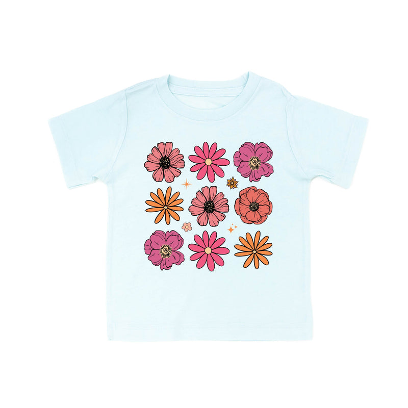3x3 Spring Flowers - Child Tee