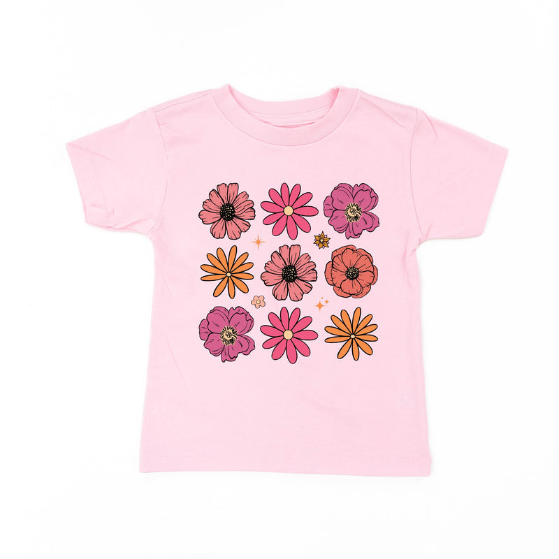 3x3 Spring Flowers - Child Tee