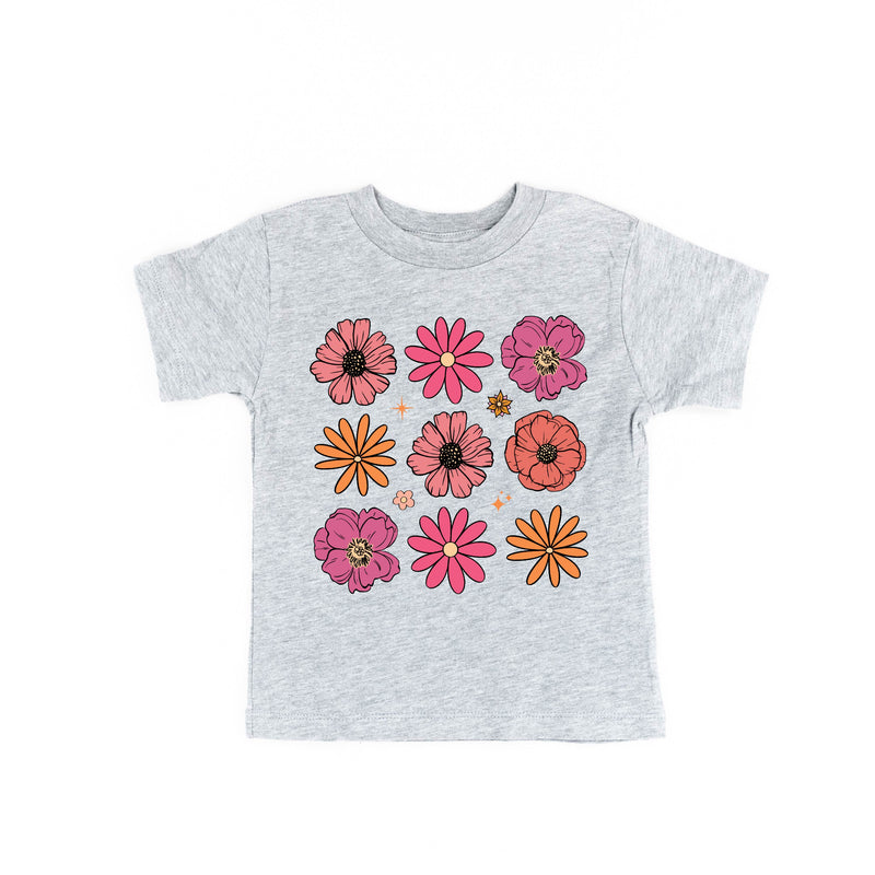 3x3 Spring Flowers - Child Tee