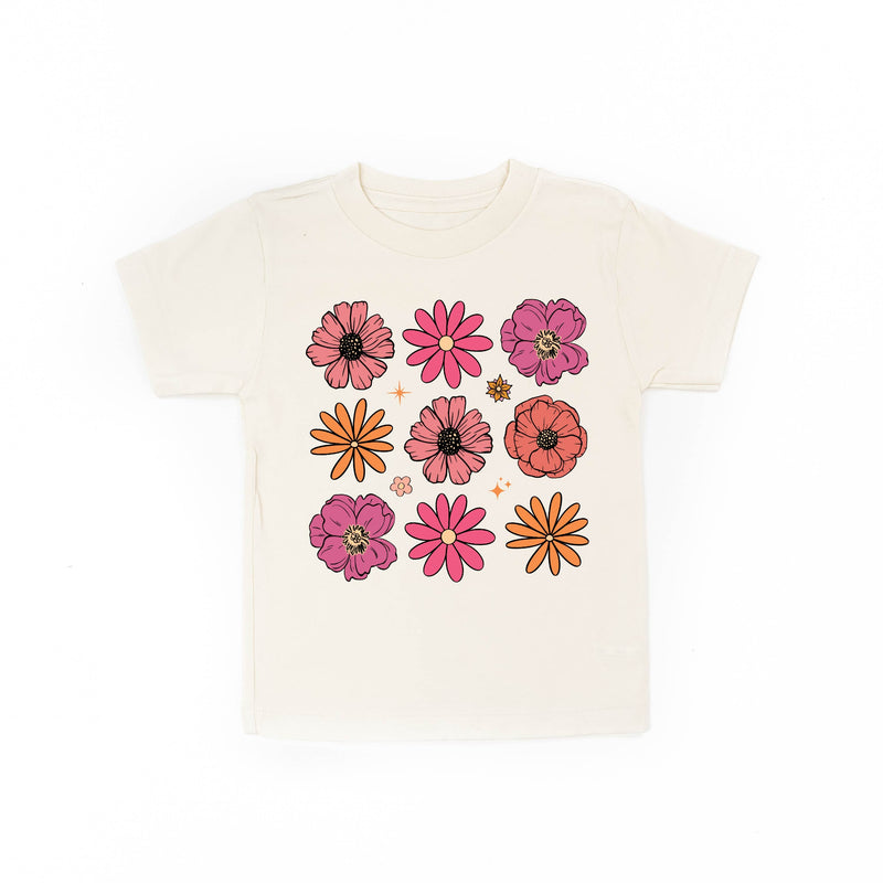 3x3 Spring Flowers - Child Tee