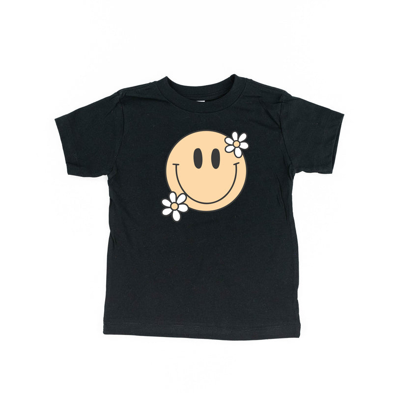 Big Smiley w/ Flowers - Child Tee