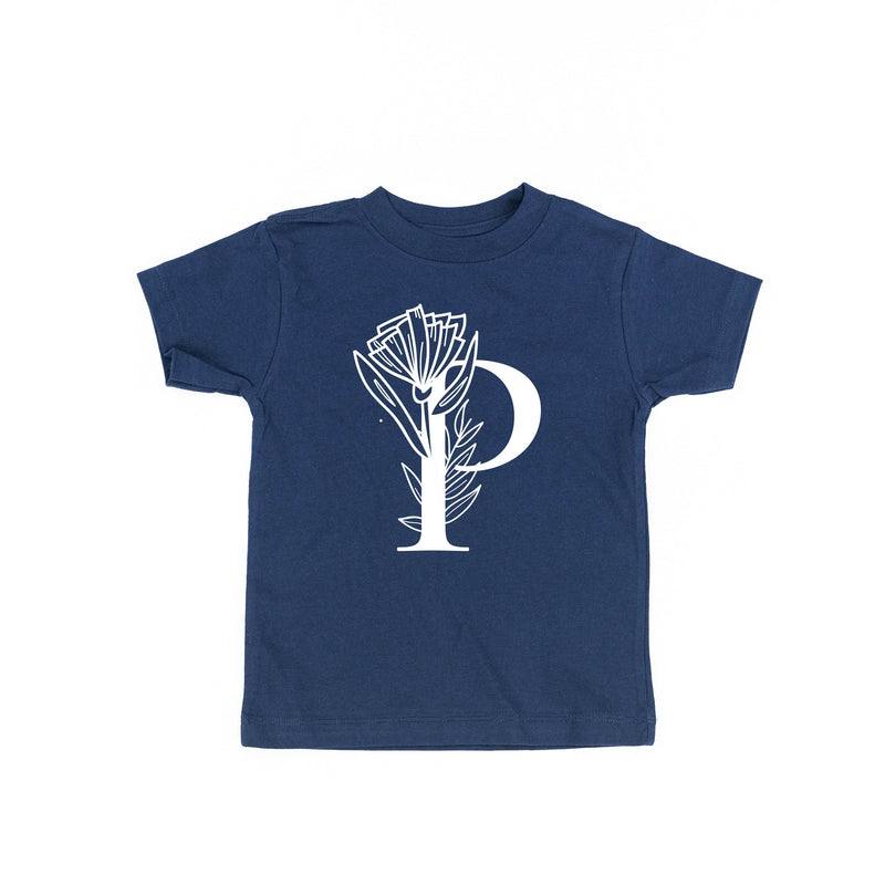 Floral Initials - Child Tee