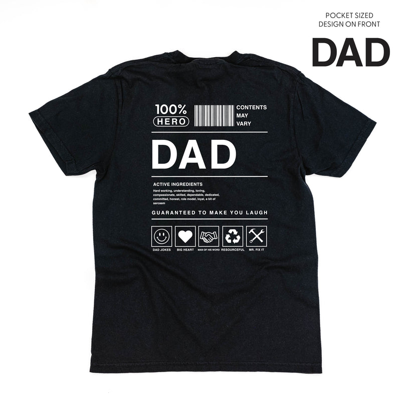 Dad Ingredients - Comfort Colors Tee