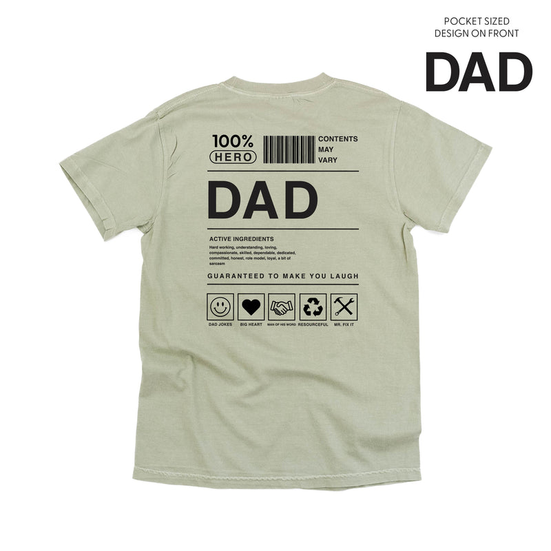 Dad Ingredients - Comfort Colors Tee