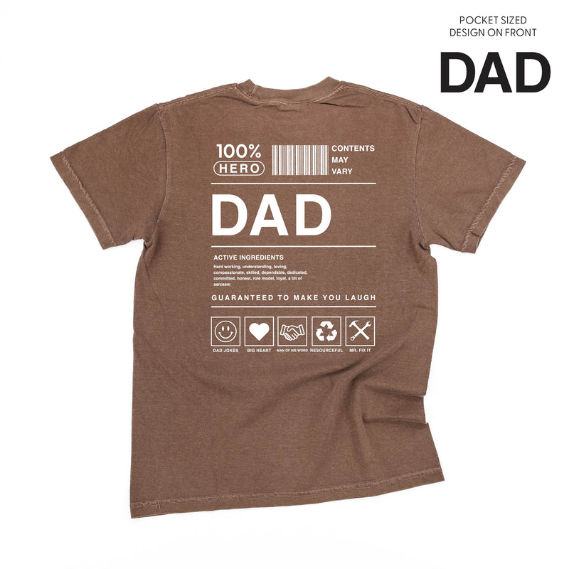 Dad Ingredients - Comfort Colors Tee