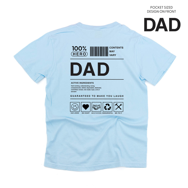 Dad Ingredients - Comfort Colors Tee