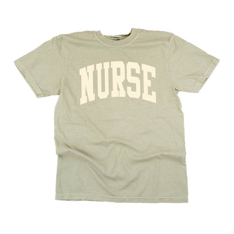 Nurse (Varsity) - Comfort Colors Tee