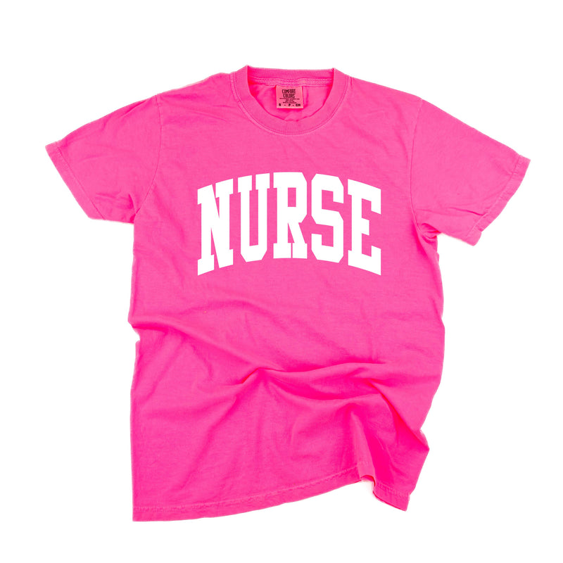 Nurse (Varsity) - Comfort Colors Tee
