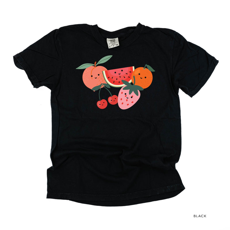 Group of Smiley Fruit - Comfort Colors Tee