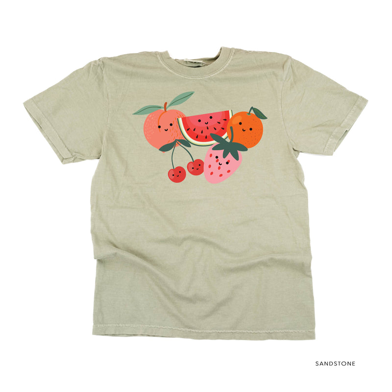 Group of Smiley Fruit - Comfort Colors Tee