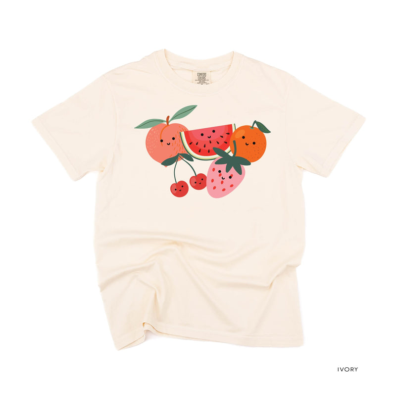 Group of Smiley Fruit - Comfort Colors Tee
