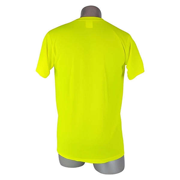 High Visibility Yellow Safety Short Sleeve Shirt - All Sizes