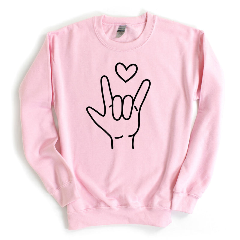 Sign Language - I Love You - BASIC Fleece