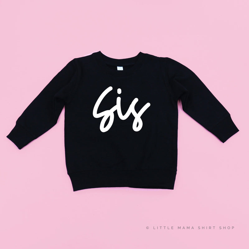Sis (Cursive) - Child Sweater