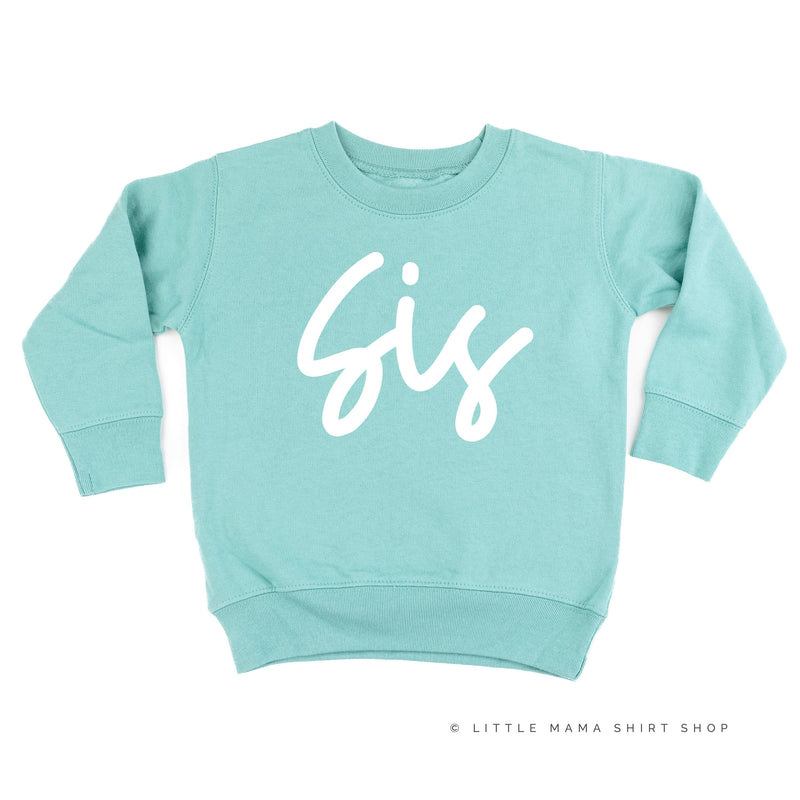 Sis (Cursive) - Child Sweater