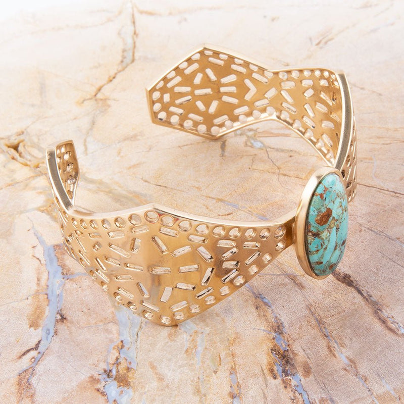 Skyler Turquoise Cuff Bracelet