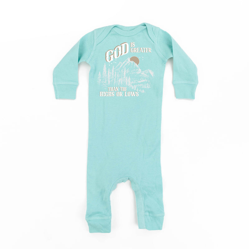 God Is Greater Than The Highs Or Lows - Baby Sleeper