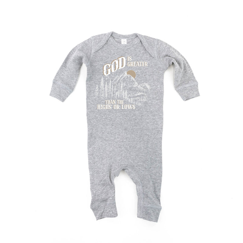 God Is Greater Than The Highs Or Lows - Baby Sleeper