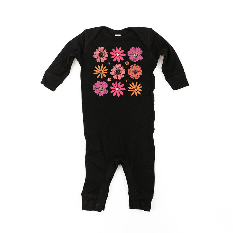 3x3 Spring Flowers - Baby Sleeper