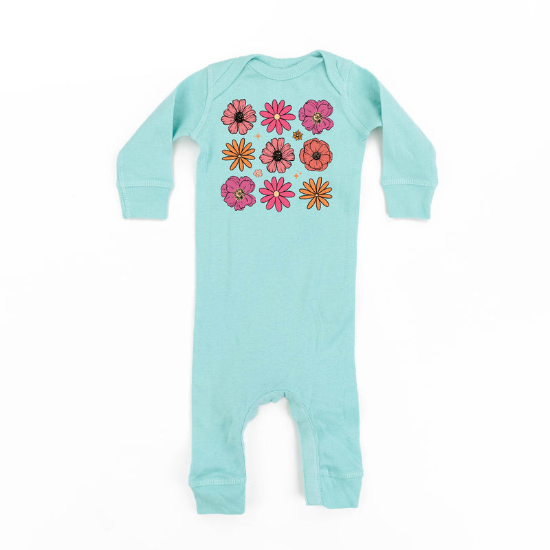 3x3 Spring Flowers - Baby Sleeper