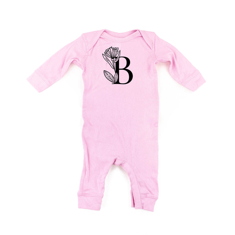 Floral Initials - Baby Sleeper
