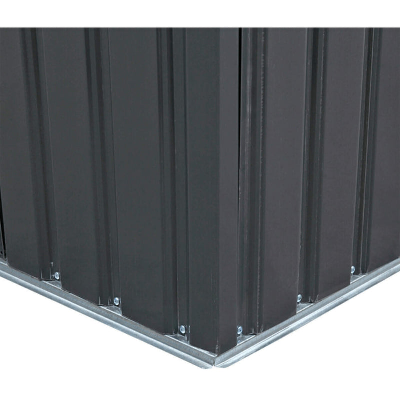 [04X07FT] Alora Small Outdoor Garden Backyard Storage Tool Shed W/ Sliding Door (SAK59938)