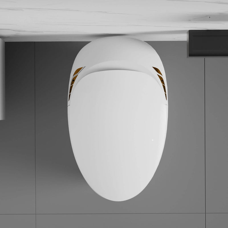 Nuvia Smart One-Piece Toilet With Bidet, Foot Sensor, LED Display And Dryer (SAK80112)
