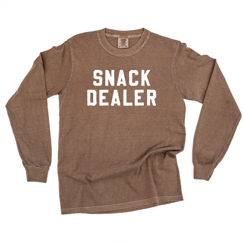 Snack Dealer - LONG SLEEVE Comfort Colors Tee