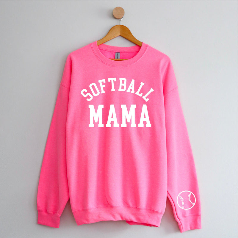 Softball Mama (wd) - BASIC Fleece