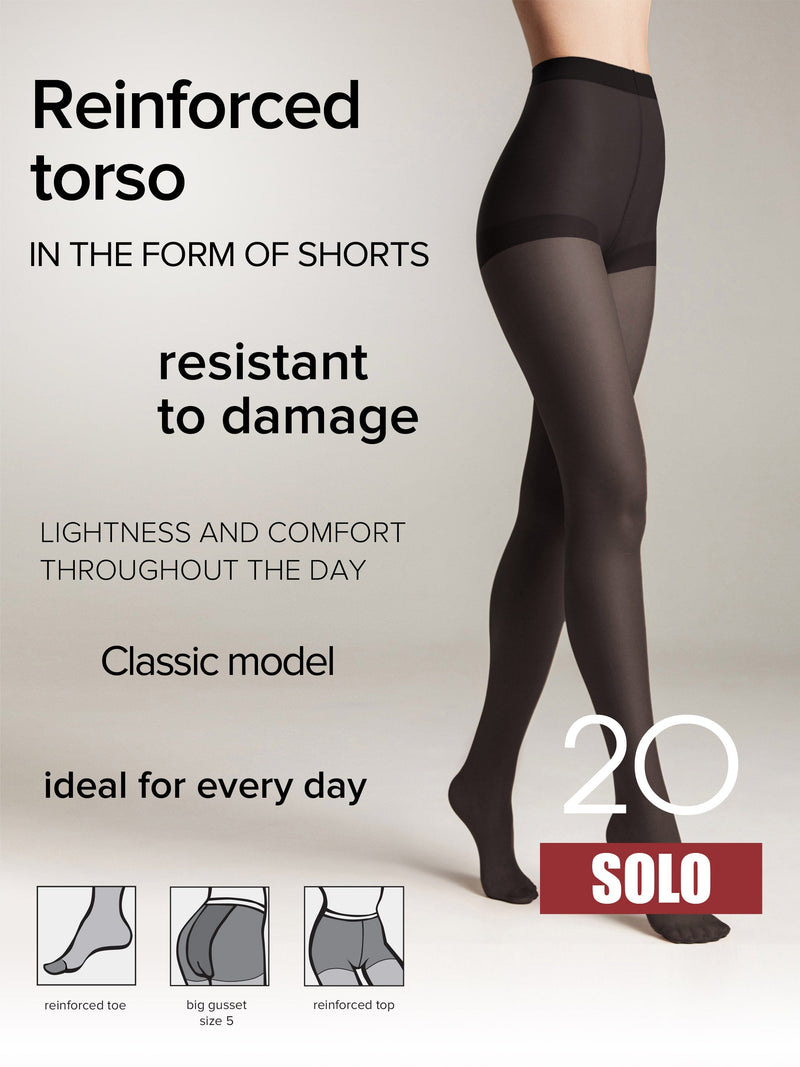 Tights Conte Solo 20 Den - Classic Pantyhose