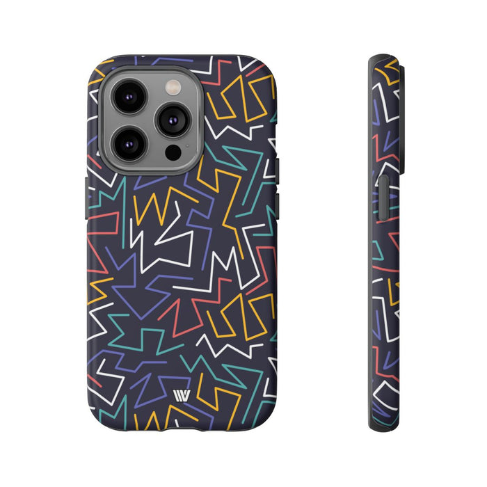 ZIGZAG NIGHT | Tough Phone Case