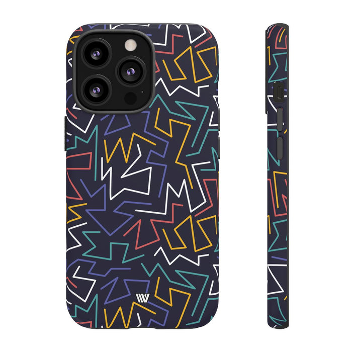 ZIGZAG NIGHT | Tough Phone Case