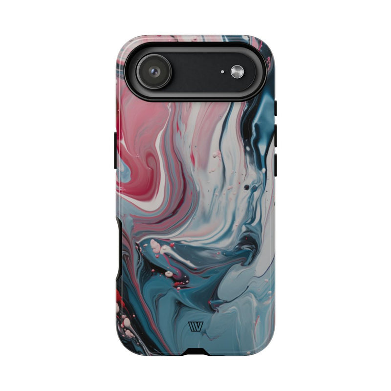 BLUE PASTEL SWIRL | Tough Phone Case