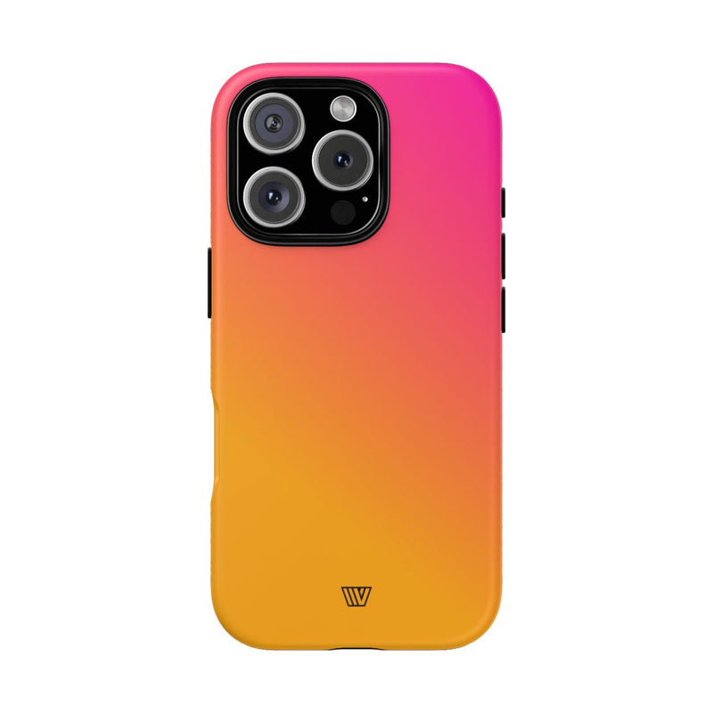 HOT PINK ORANGE | Tough Phone Case