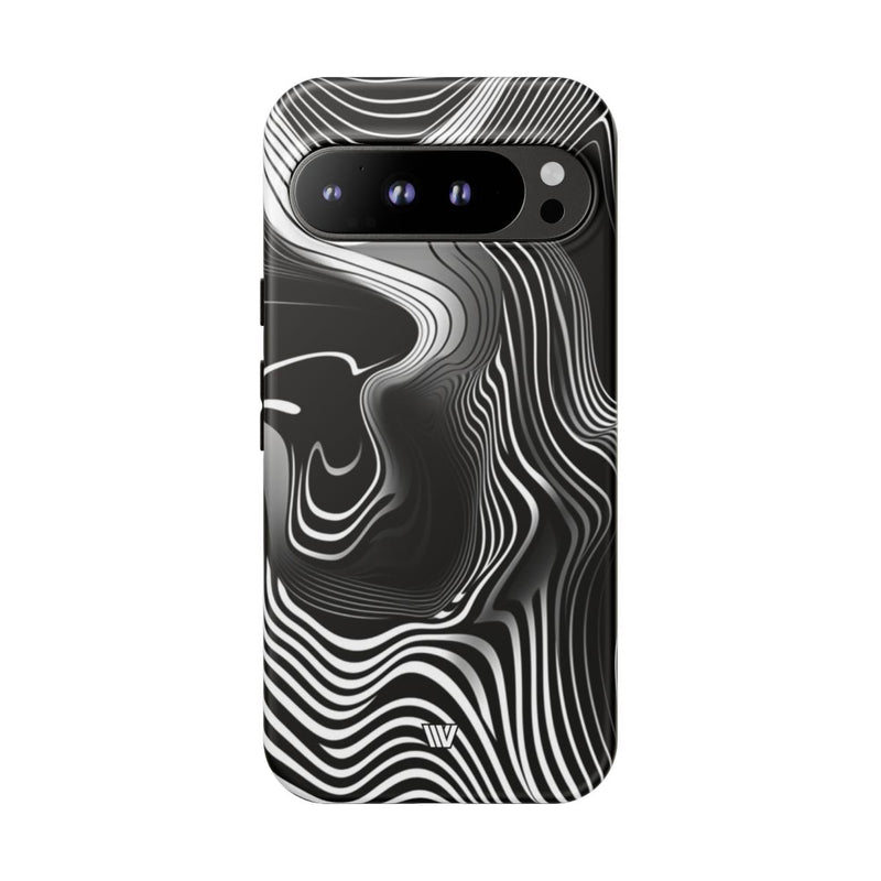 ABSTRACT ZEBRA STRIPES | Tough Phone Case